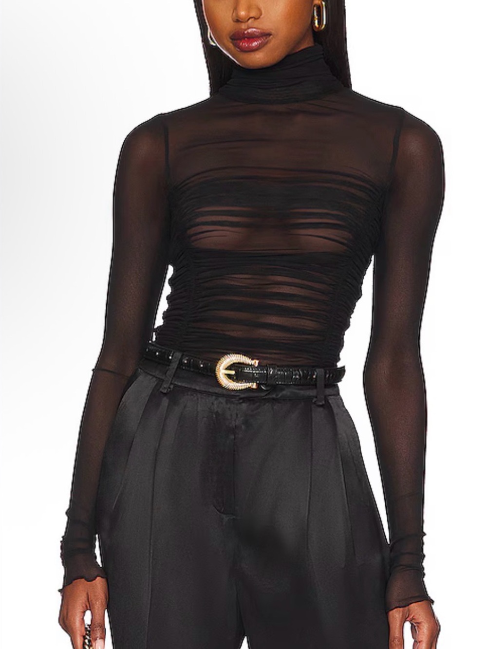Revolve Free People Ruched “under it all” body suit